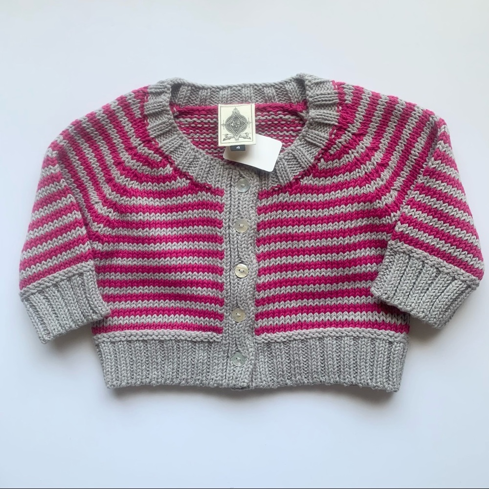 Dagmar Daley Hand Loomed Striped Sweater